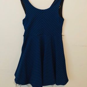 formal navy blue dress